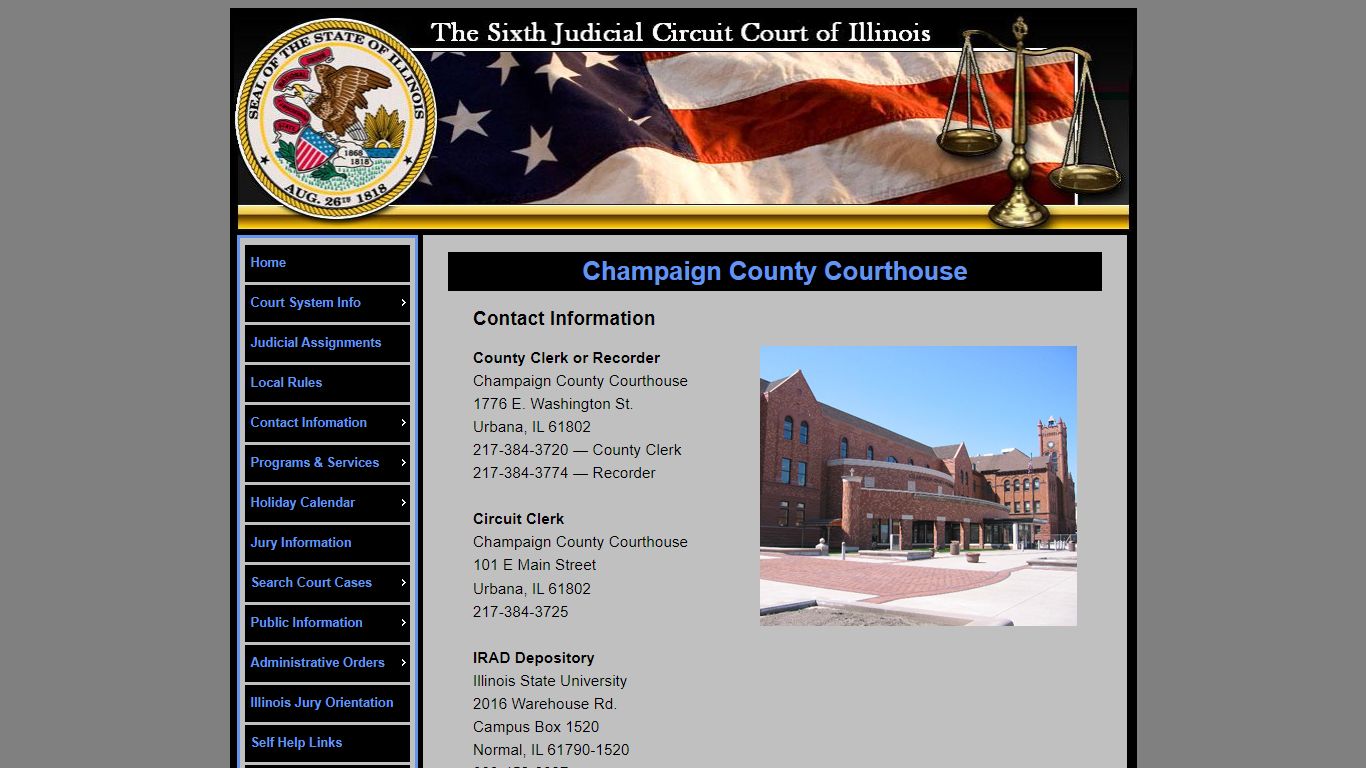 Champaign County - Sixth Judicial Circuit of Illinois